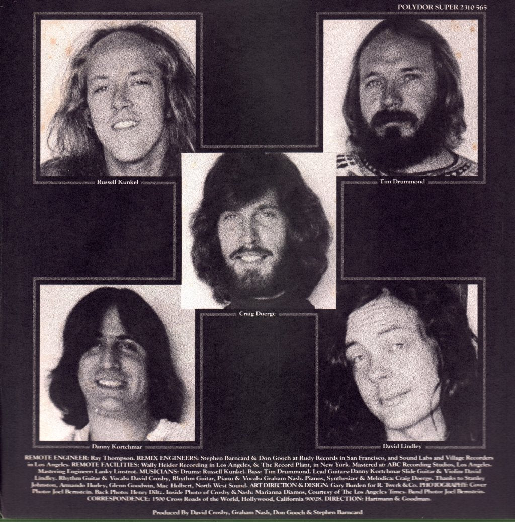 Crosby And Nash - Live - Lp