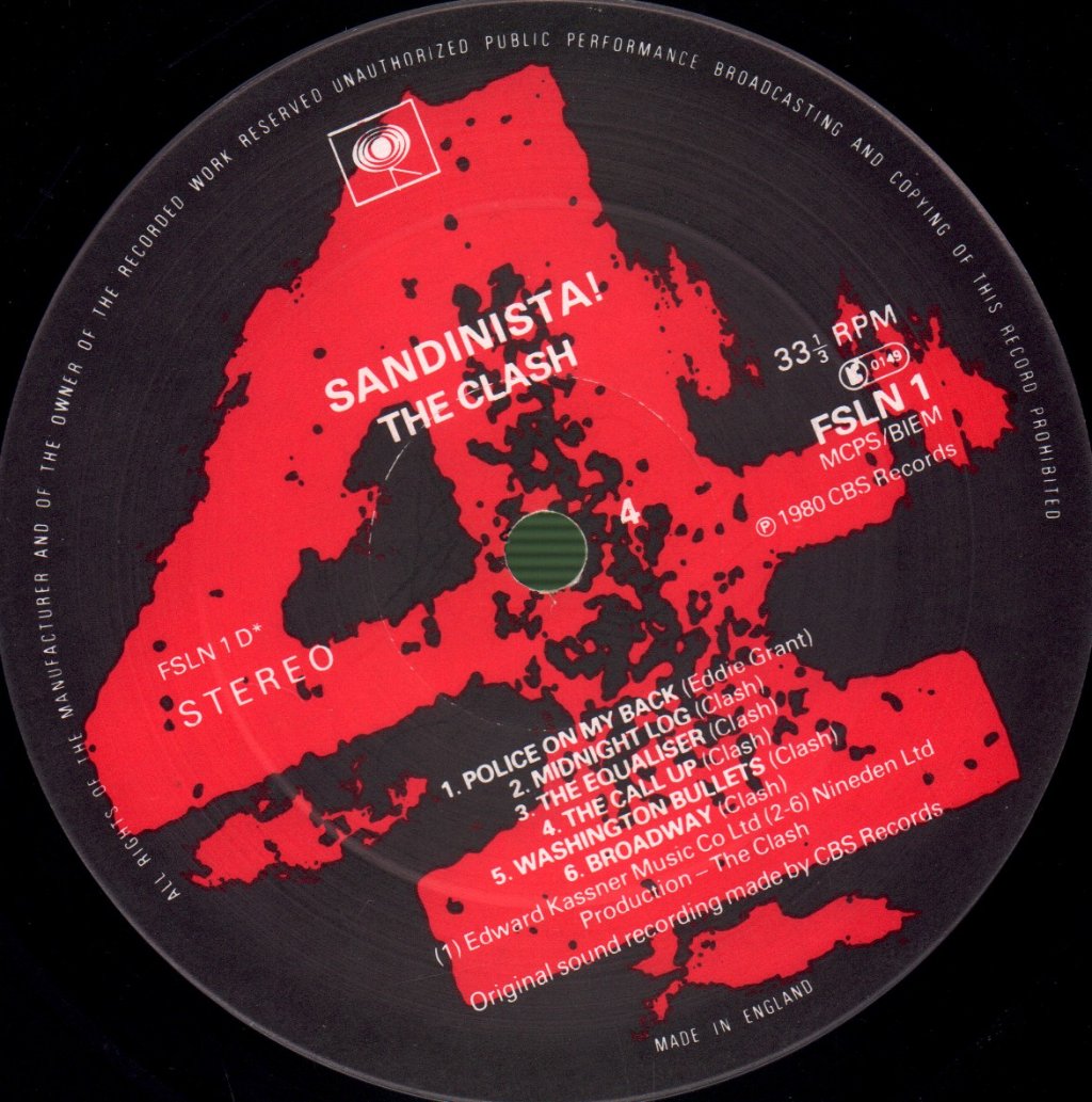 Clash - Sandinista - Triple Lp