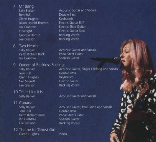 Sally Barker - Ghost Girl - Cd