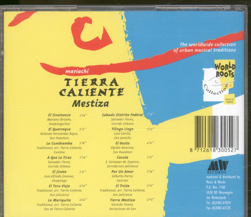 Tierra Caliente - Mestiza (Mariachi) - Cd