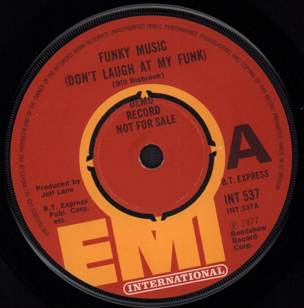 B.T. Express - Funky Music - 7 Inch