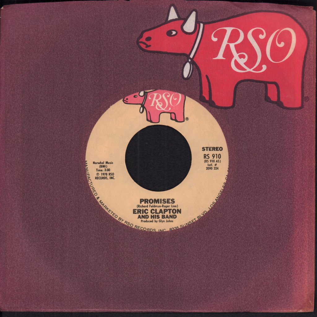 Eric Clapton - Promises - 7 Inch