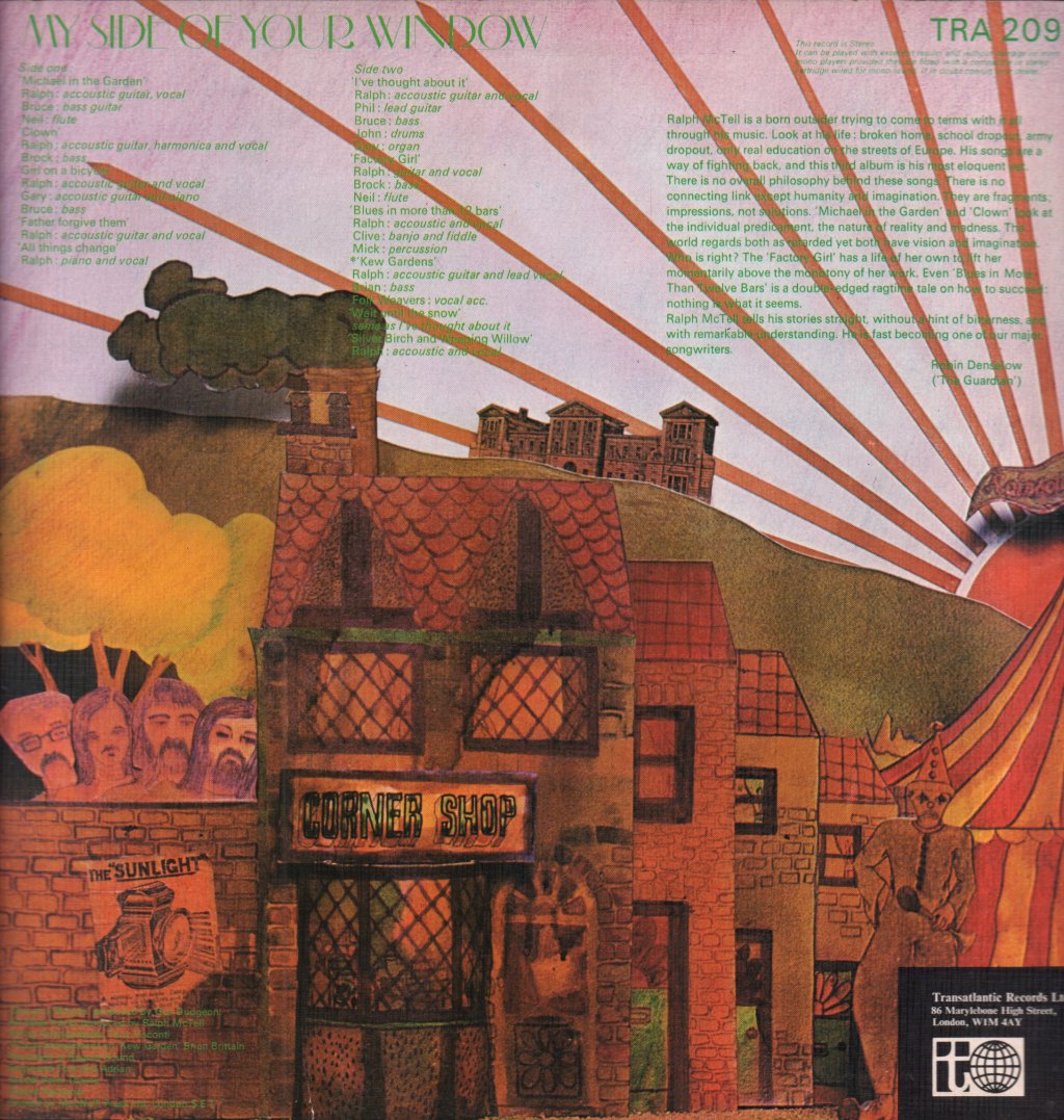 Ralph McTell - My Side Of Your Window - Lp