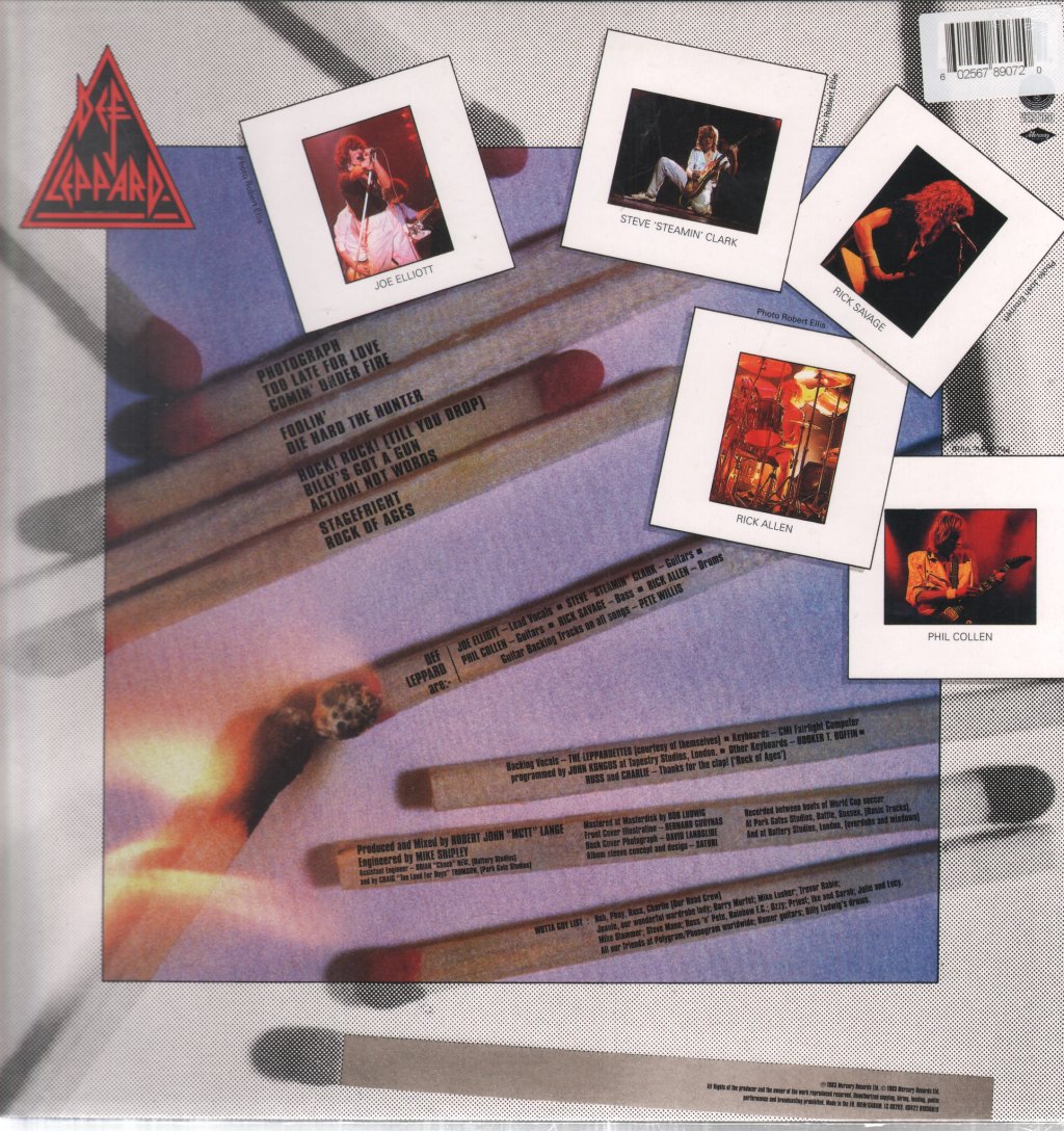 Def Leppard - Pyromania - Lp