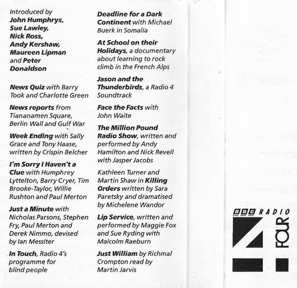 No Artist - BBC Radio 4 FM 92-95 MHz - Cassette