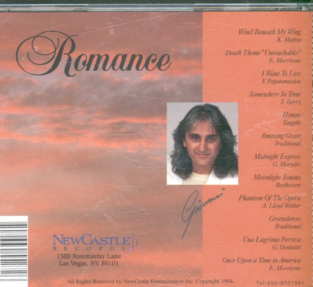 Giovanni - Romance - Cd