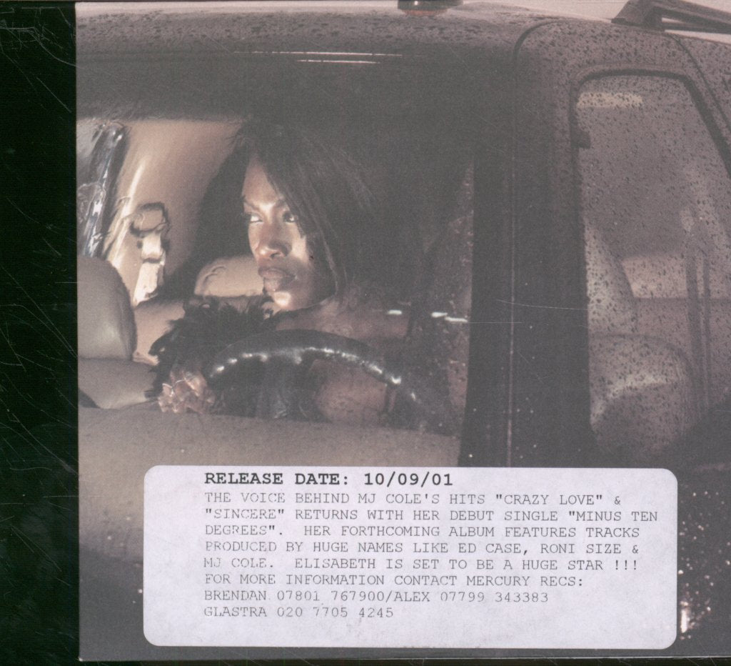 Elisabeth Troy - Minus 10 Degrees - Cd