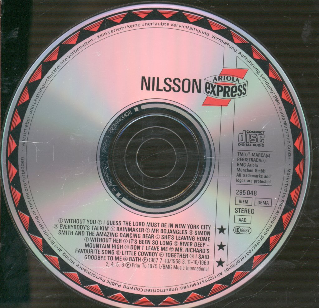 Harry Nilsson - Nilsson - Cd