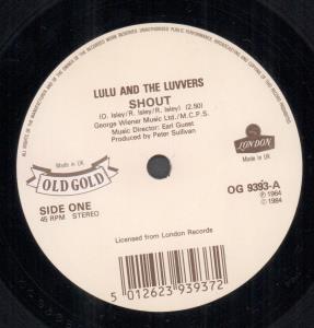 Lulu / Dave Berry - Shout/Crying Game - 7 Inch