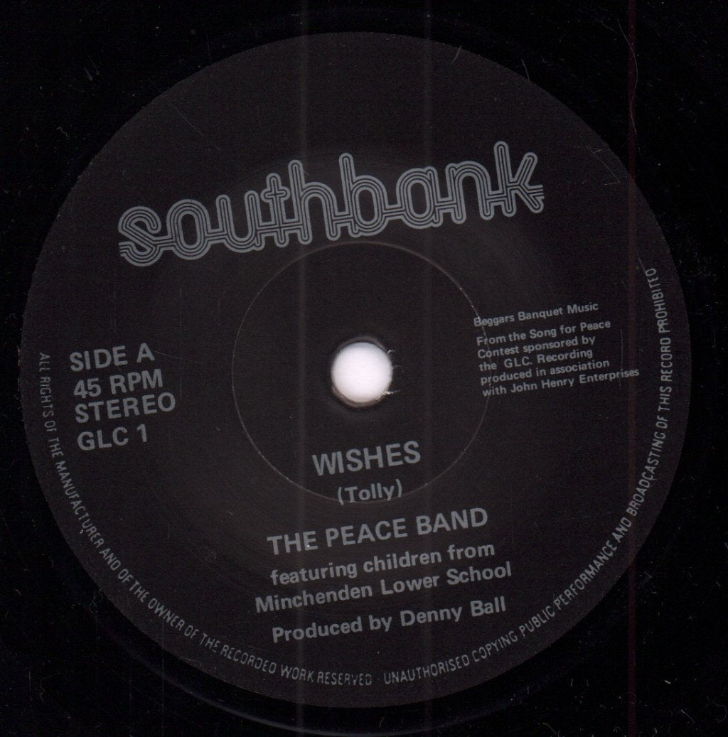 Peace Band (80'S Group) - Wishes - 7 Inch