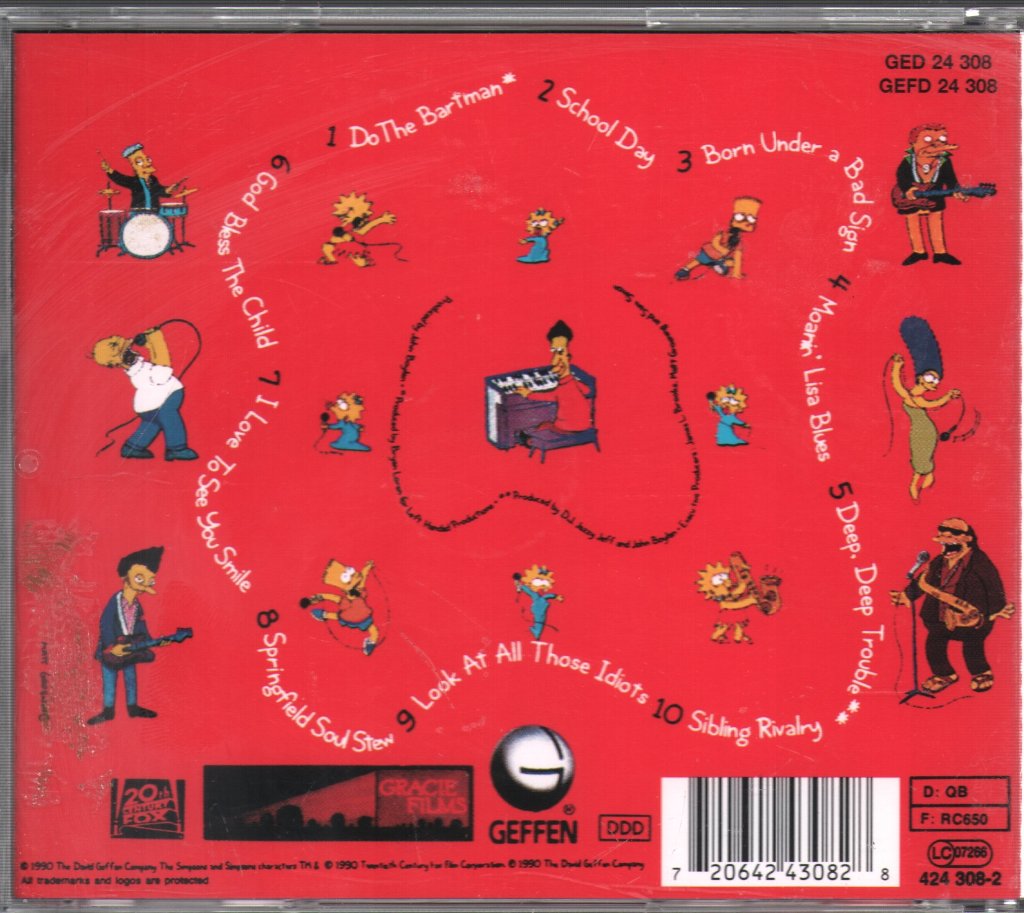 Simpsons - Simpsons Sing The Blues - Cd