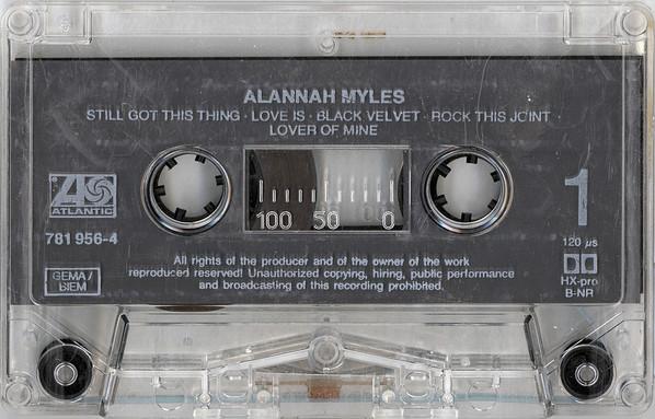 Alannah Myles - Alannah Myles - Cassette