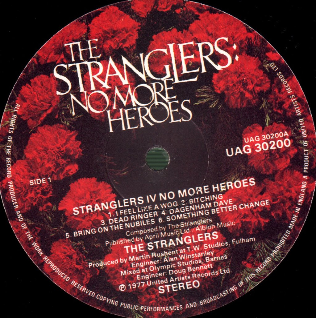 Stranglers - No More Heroes - Lp