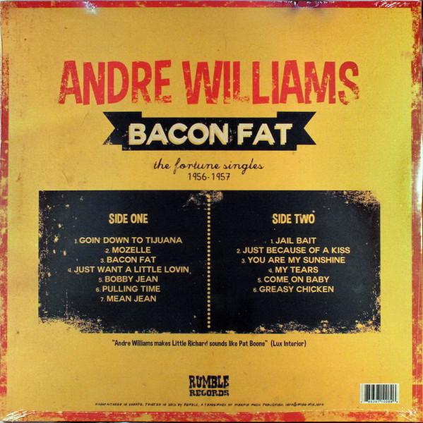 Andre Williams - Bacon Fat: The Fortune Singles 1956-1957 - Lp