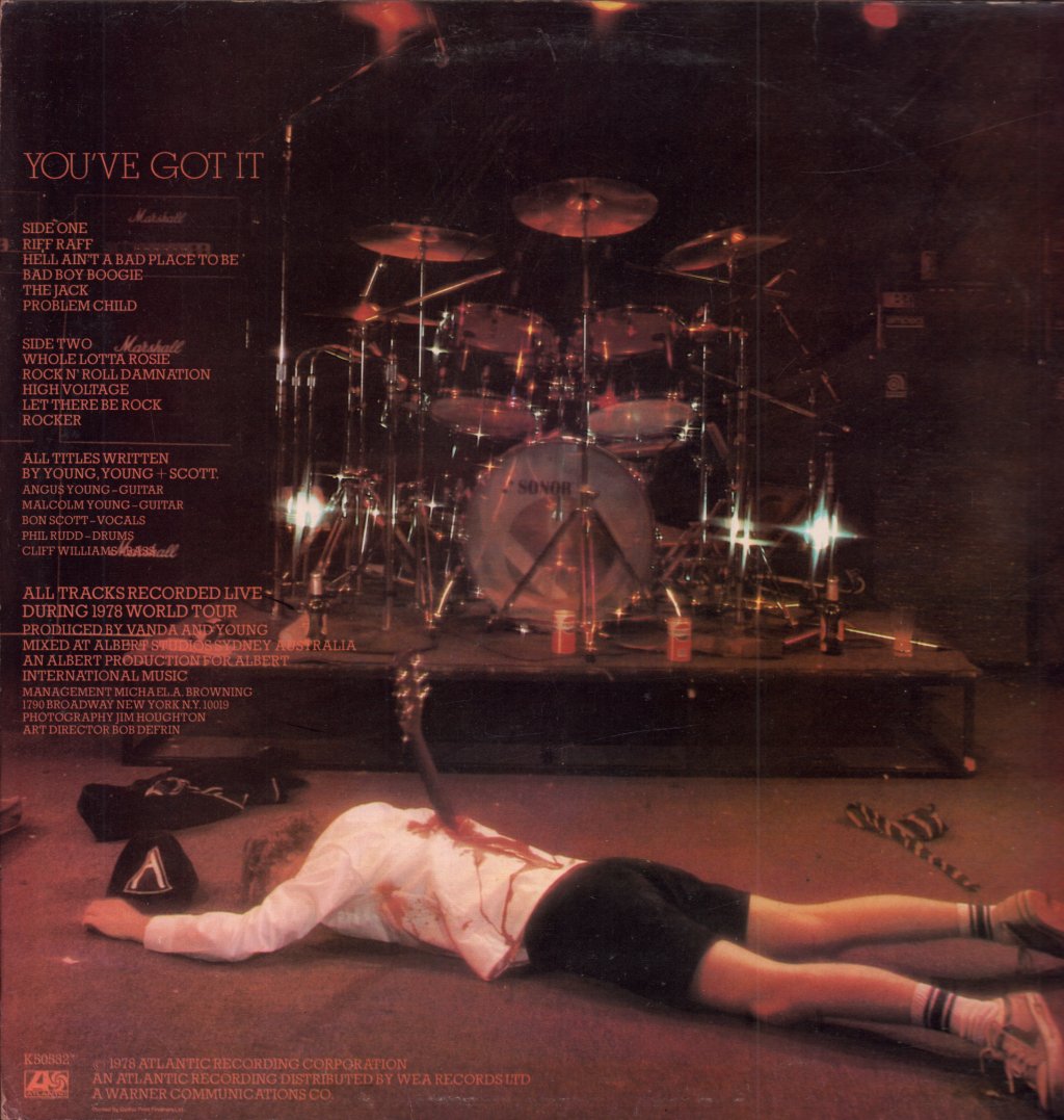 AC/DC - If You Want Blood - Lp