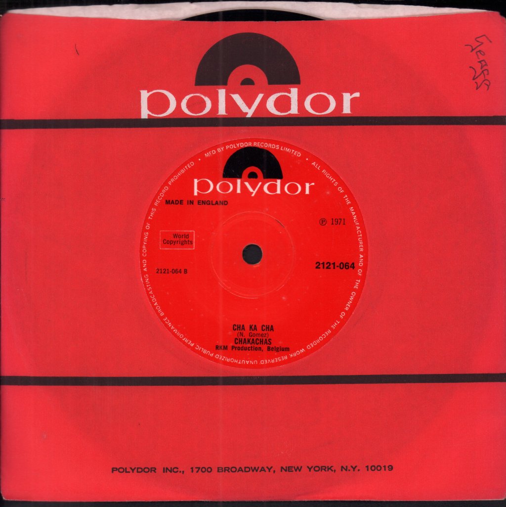 Chakachas - Jungle Fever - 7 Inch