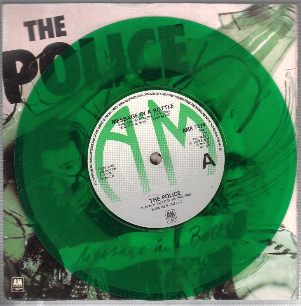 Police - Message In A Bottle - 7 Inch