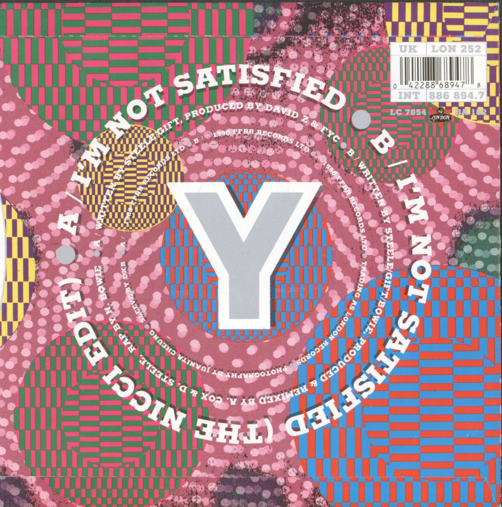Fine Young Cannibals - I'm Not Satisfied - 7 Inch