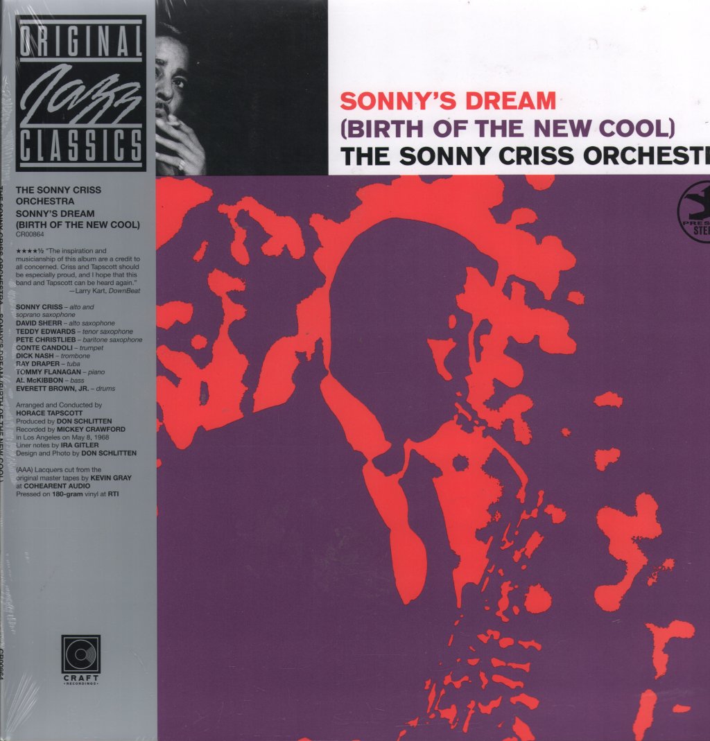 Sonny Criss Orchestra - Sonny's Dream (Birth of the New Cool) - Lp
