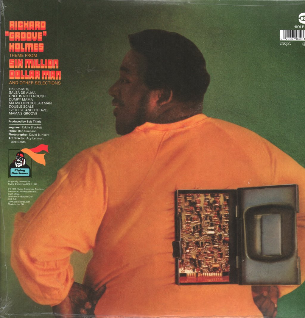 Richard Groove Holmes - Six Million Dollar Man - Lp