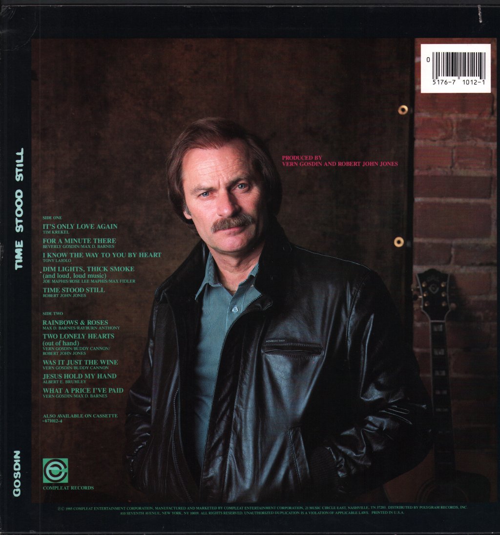 Vern Gosdin - Time Stood Still - Lp