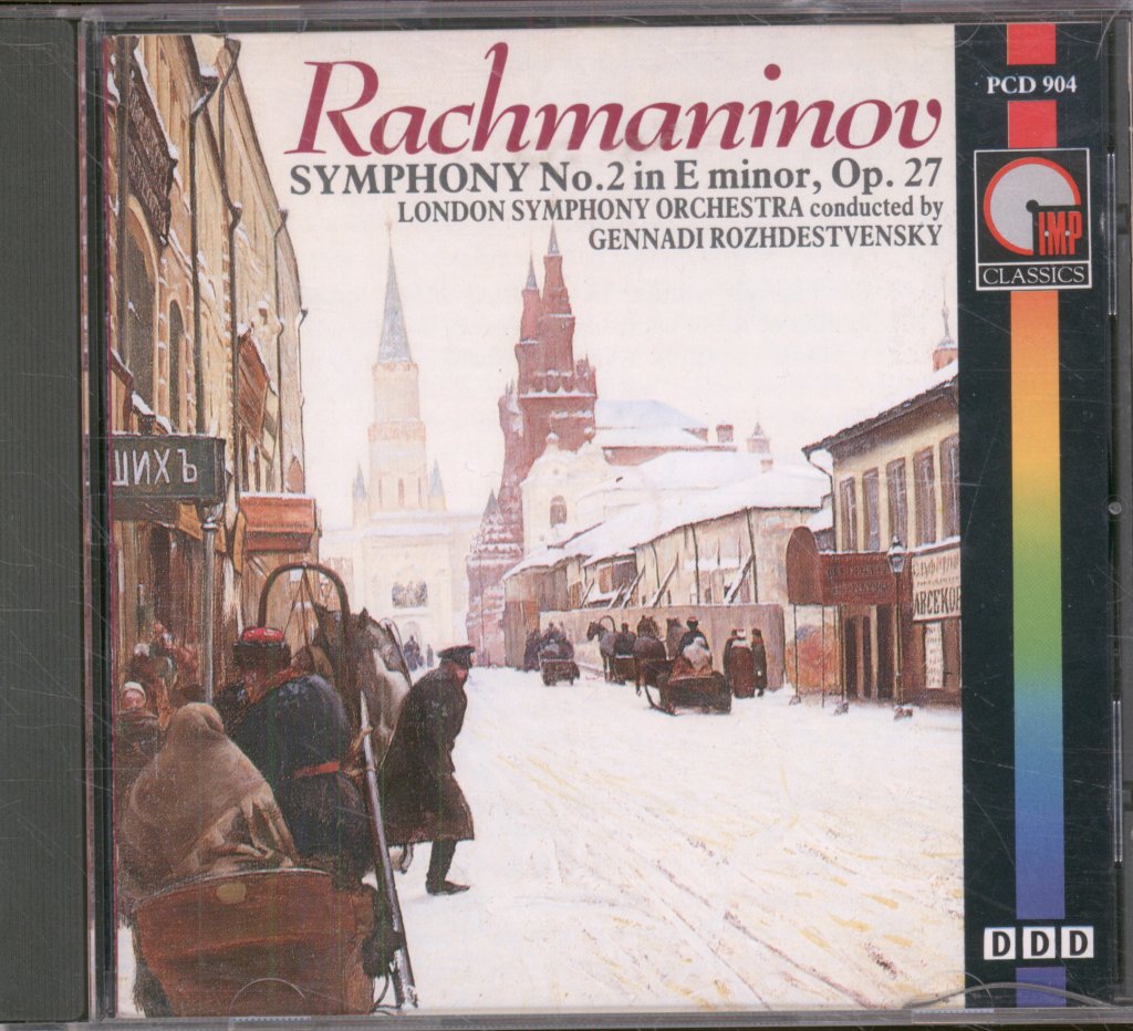 London Symphony Orchestra, Gennadi Rozhdestvensky - Rachmaninoff - Symphony No.2 In E Minor, Op. 27 - Cd