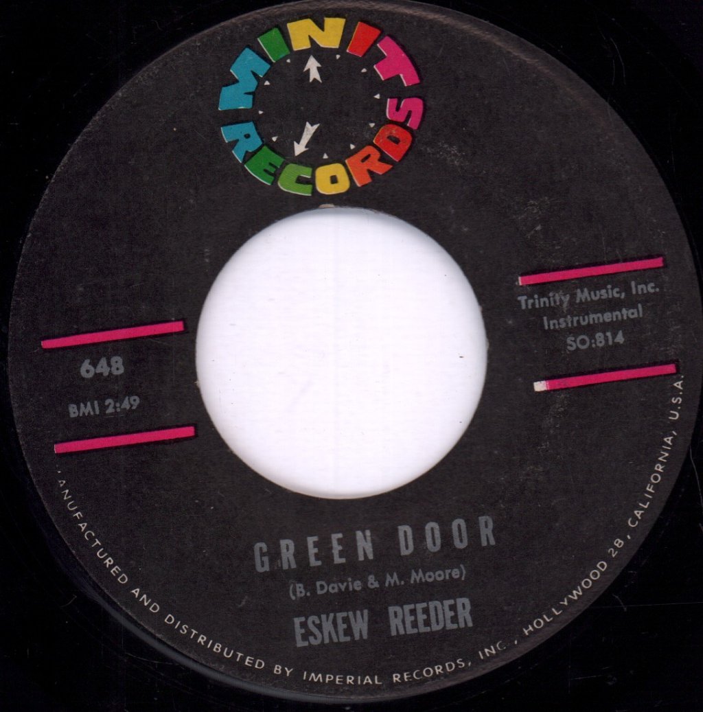 Eskew Reeder - Green Door / I Waited Too Long - 7 Inch