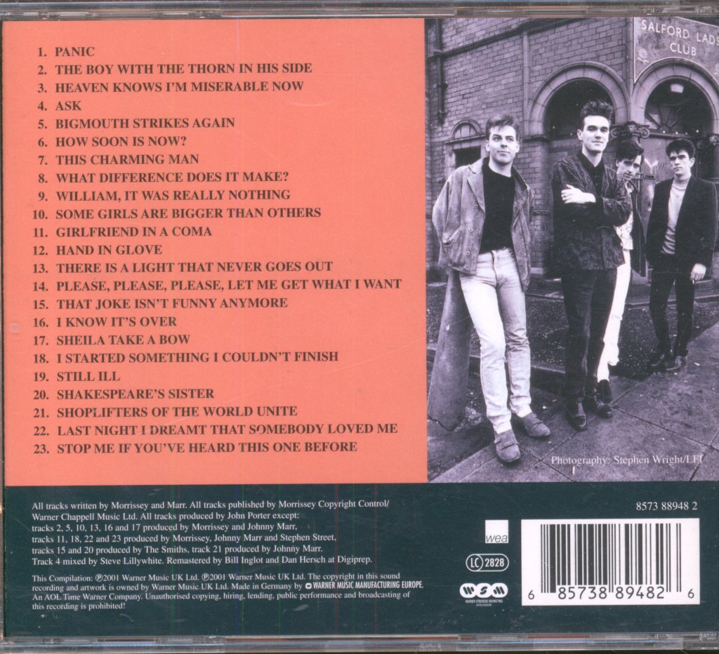 Smiths - Very Best Of The Smiths - Cd