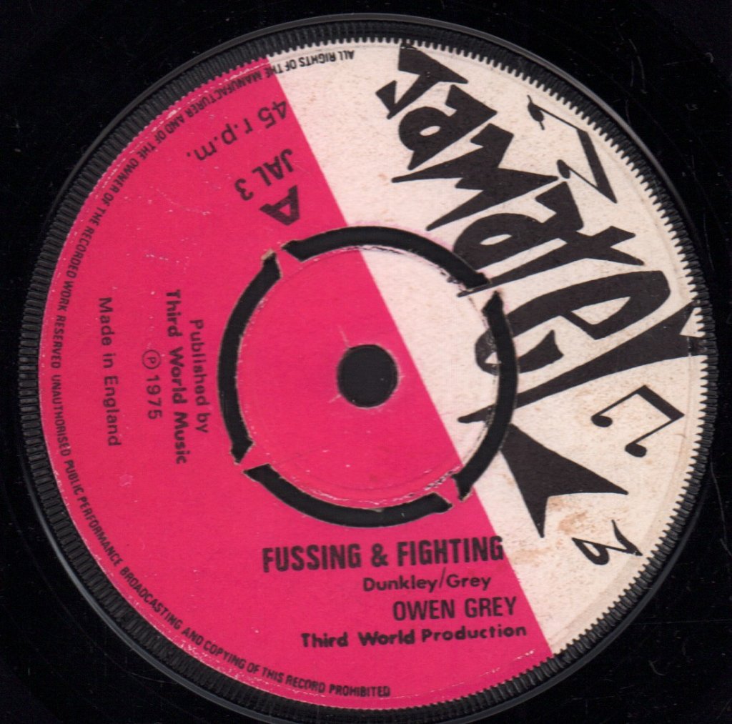 Owen Grey - Fussing And Fighting - 7 Inch