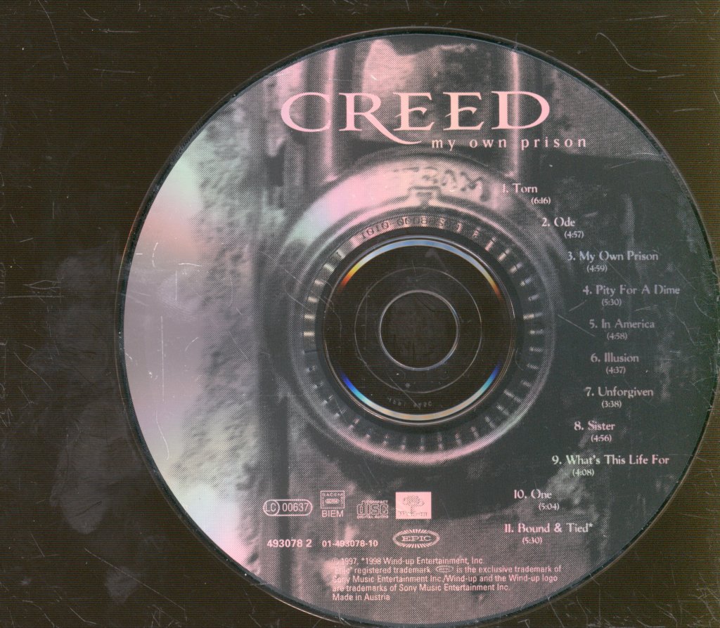 Creed - My Own Prison - Cd