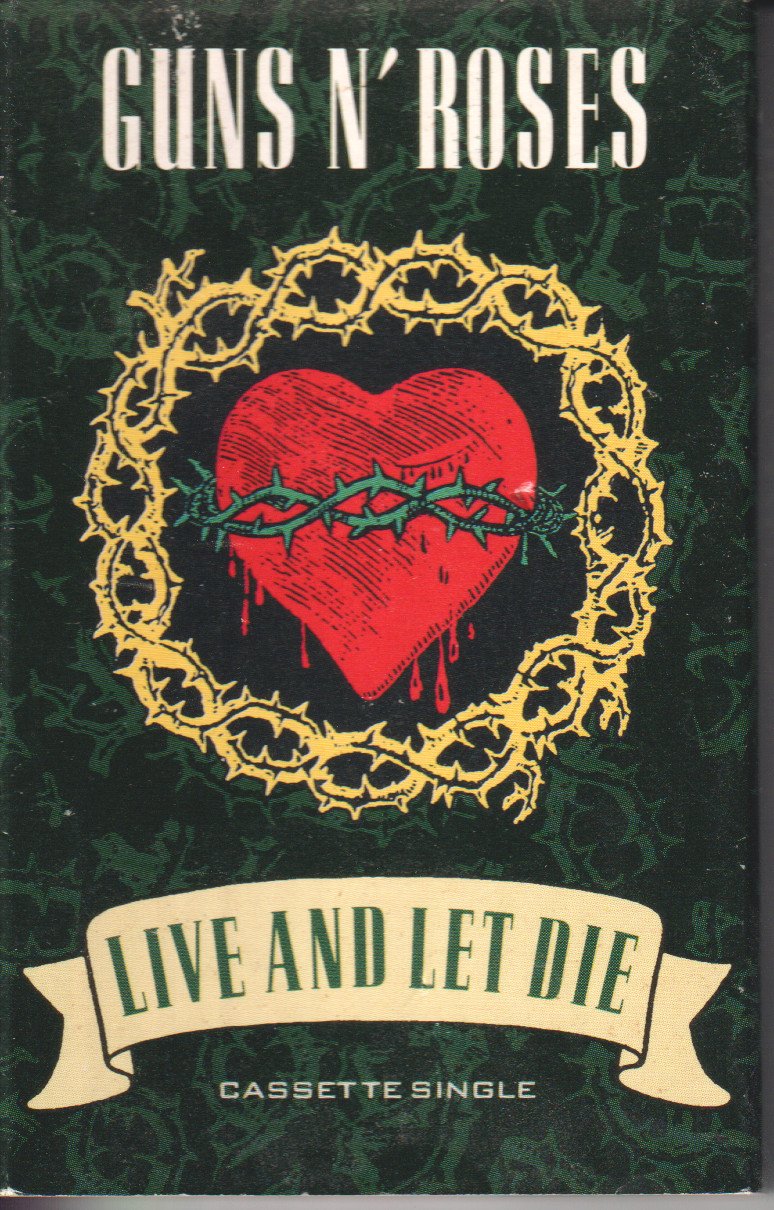 Guns N' Roses - Live And Let Die - Cassette
