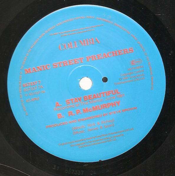 Manic Street Preachers - Stay Beautiful - 7 Inch