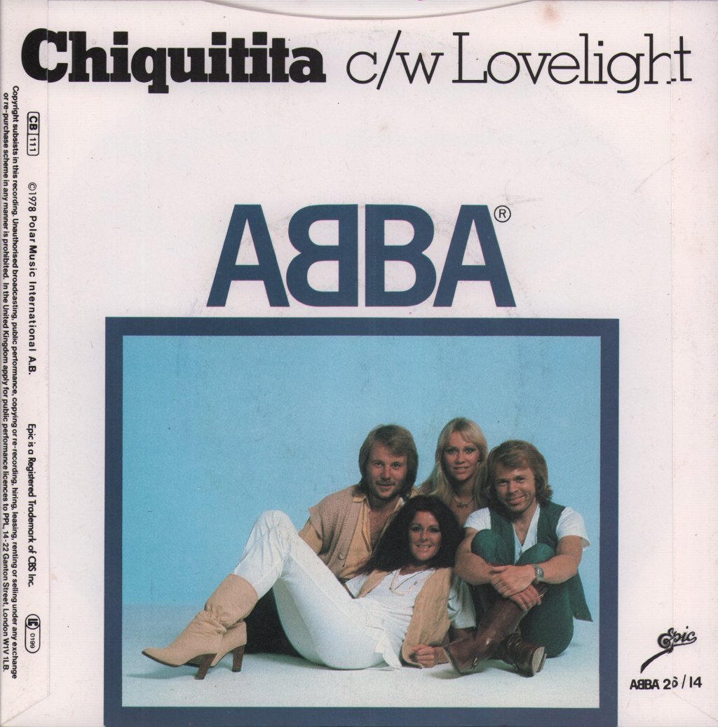 ABBA - Chiquitita - 7 Inch