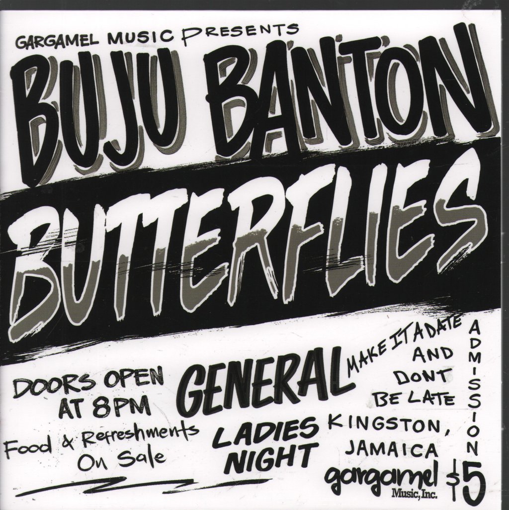 Buju Banton - Butterflies - 7 Inch