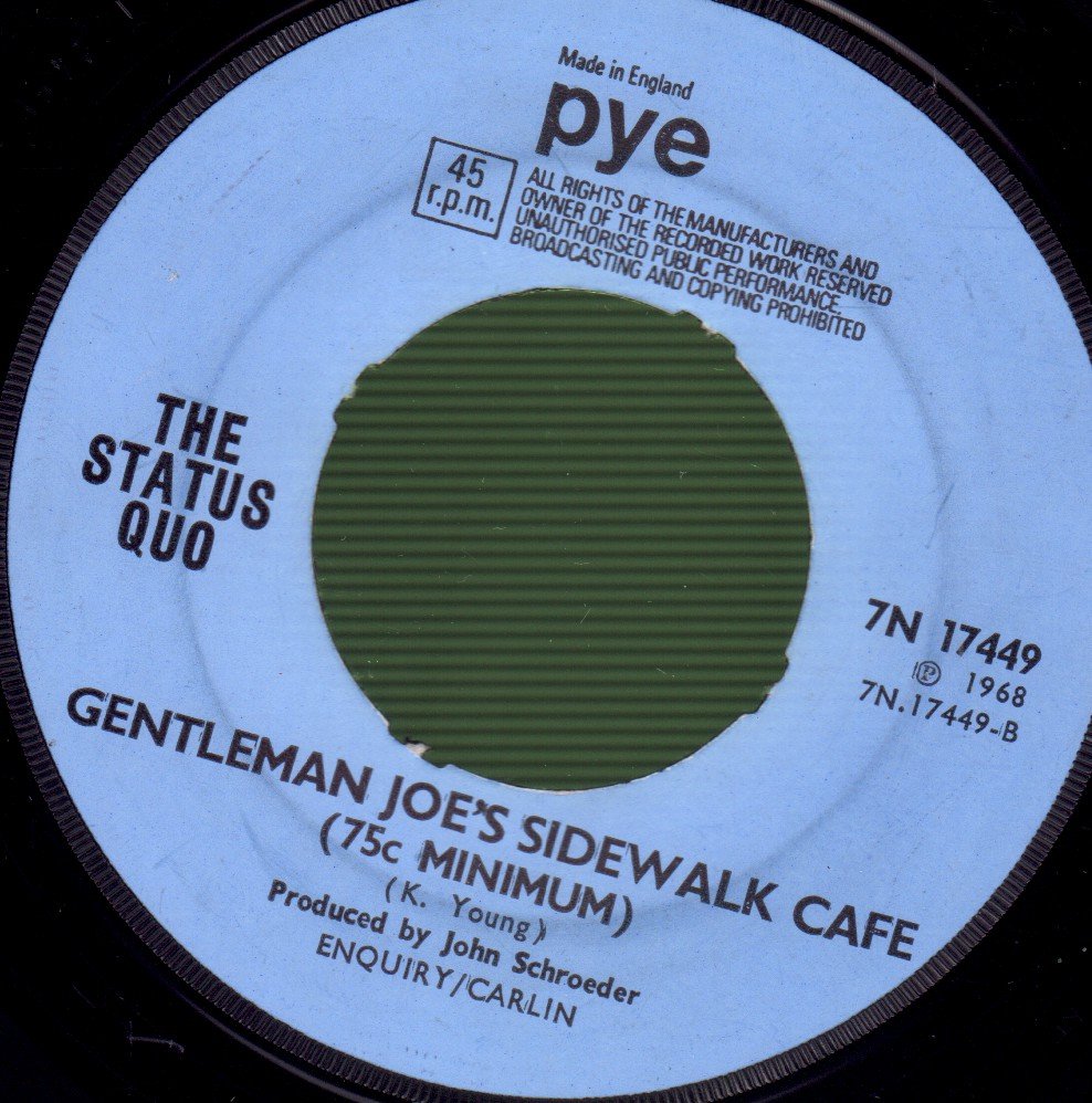 Status Quo - Pictures Of Matchstick Men - 7 Inch