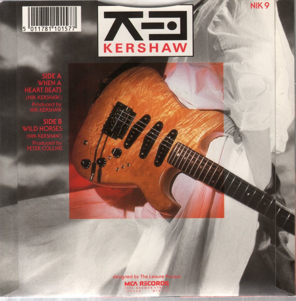 Nik Kershaw - When A Heart Beats - 7 Inch