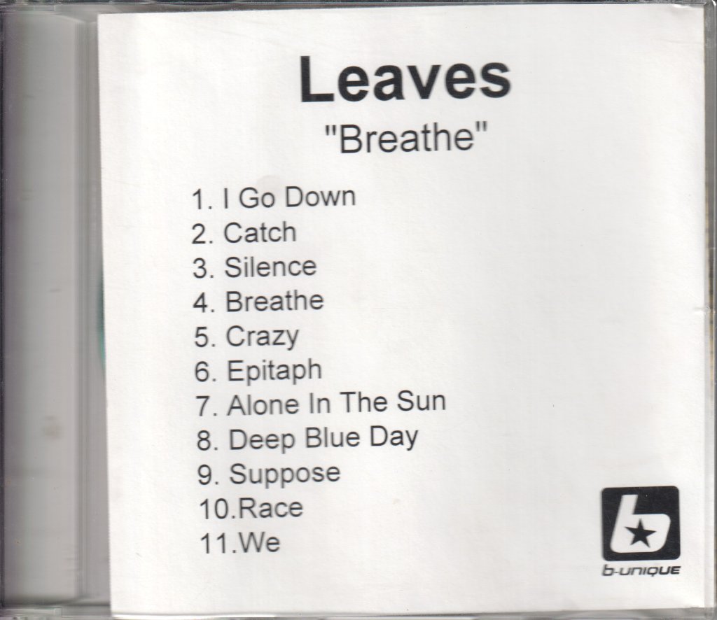 Leaves - Breathe - Cdr