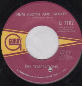 Temptations - Hum Along And Dance - 7 Inch