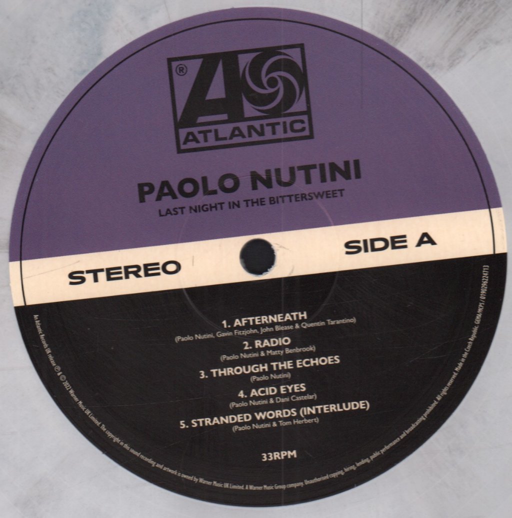 Paolo Nutini - Last Night In the Bittersweet - Double Lp