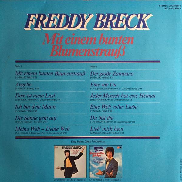 Freddy Breck - Mit Einem Bunten Blumenstrauss - Lp