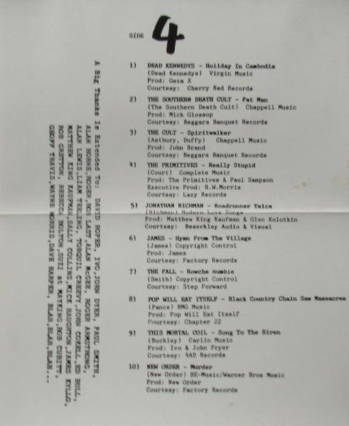 Various Artists - Indie City 2 - Cassette