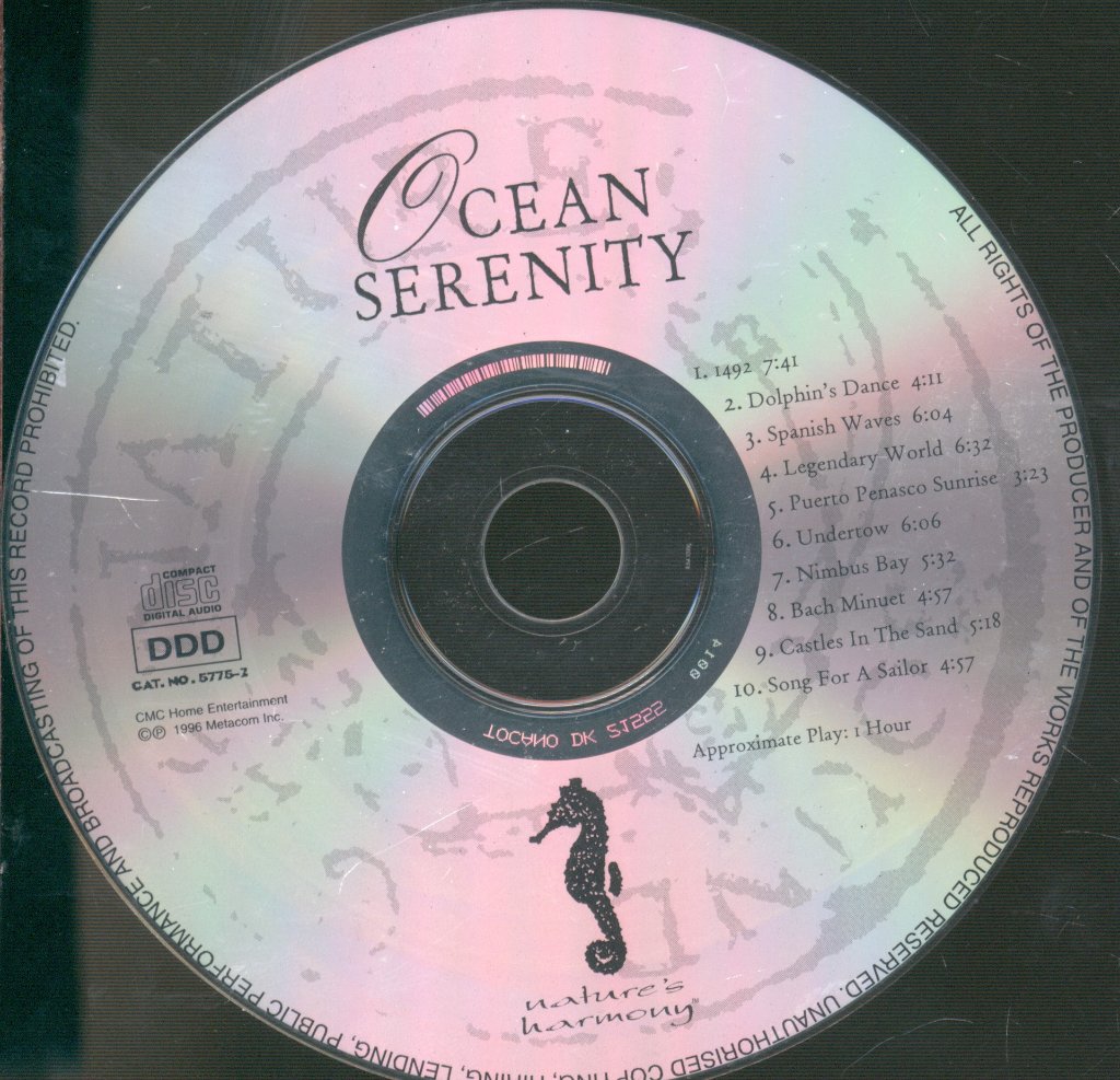 Jay Levy - Ocean Serenity - Cd