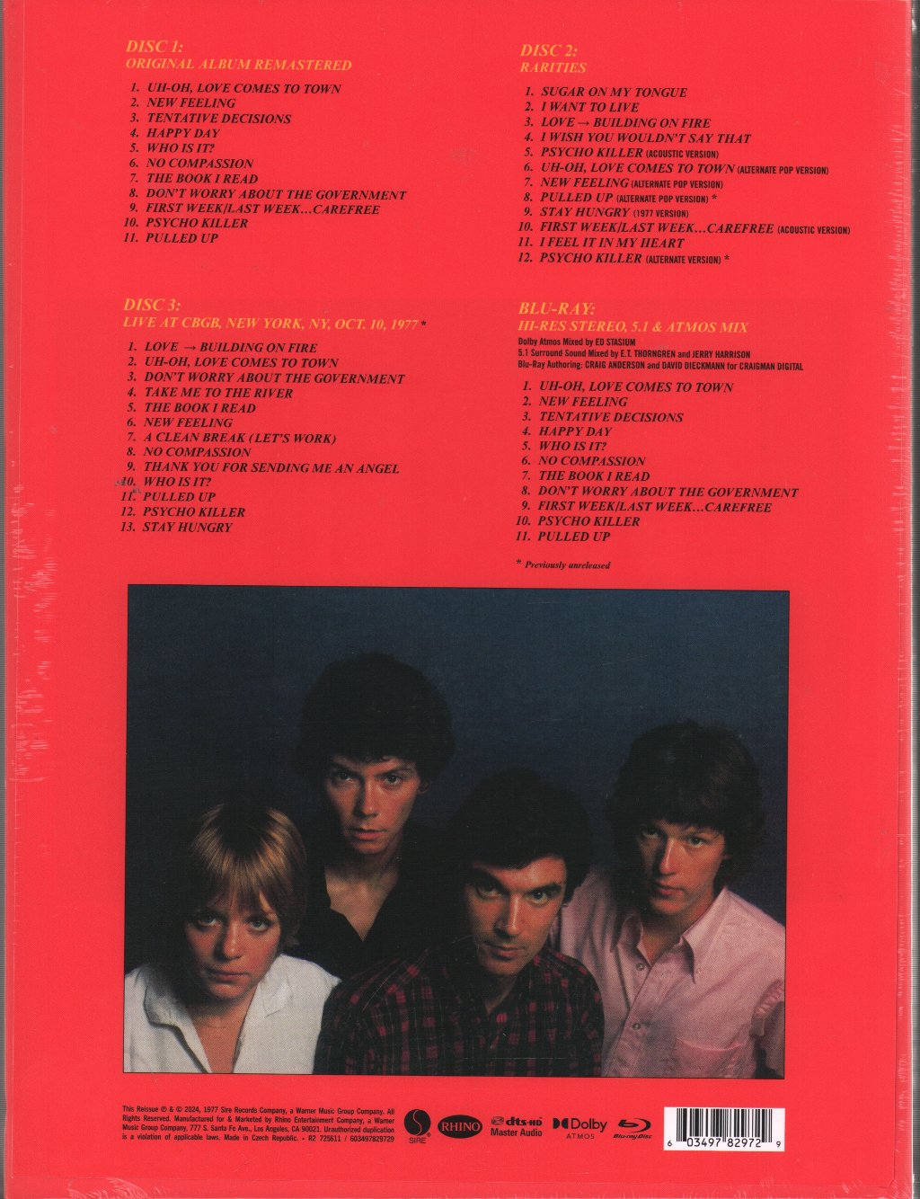 Talking Heads - Talking Heads: 77 (Super Deluxe Edition) - Cd Set