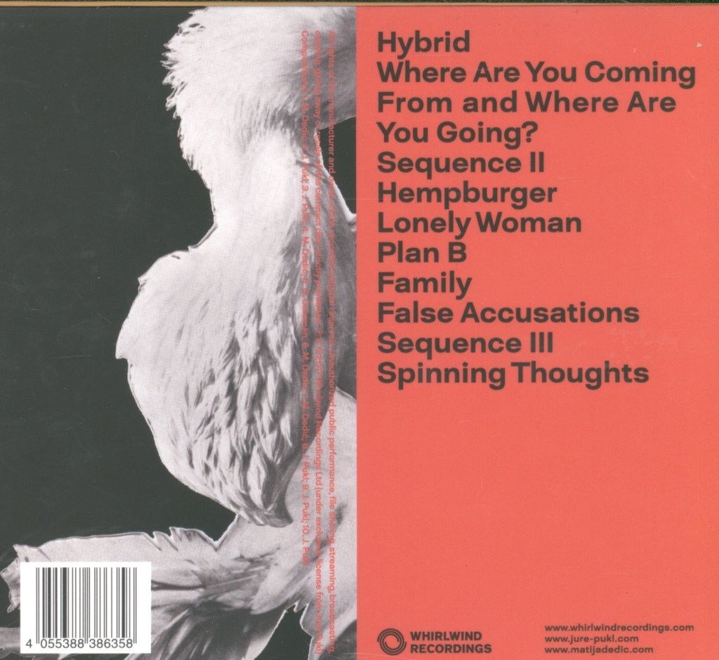 Jure Pukl and Matija Dedic - Hybrid - Cd