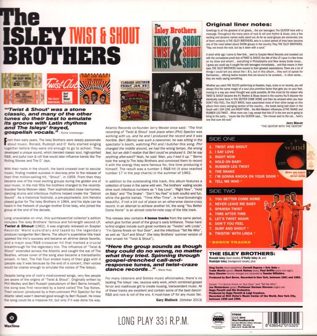 Isley Brothers - Twist & Shout - Lp