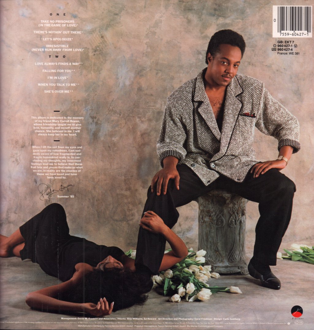 Peabo Bryson - Take No Prisoners - Lp