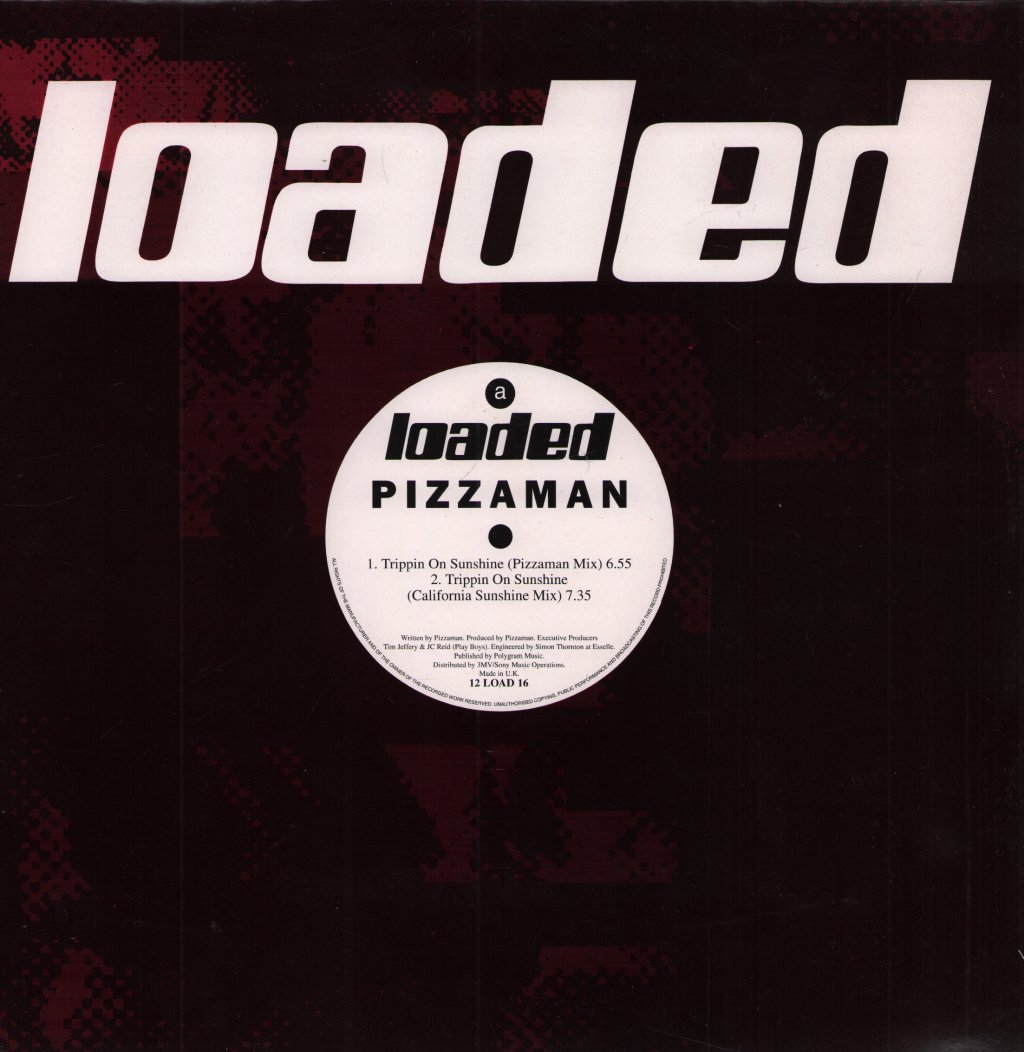 Pizzaman - Trippin On Sunshine - 12 Inch