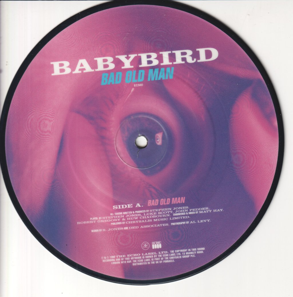 Babybird - Bad Old Man - 7 Inch
