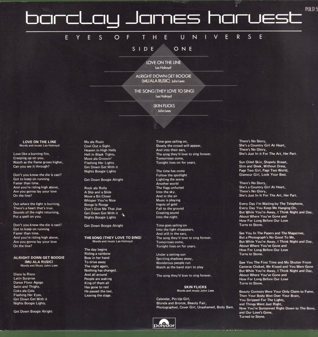 Barclay James Harvest - Eyes Of The Universe - Lp