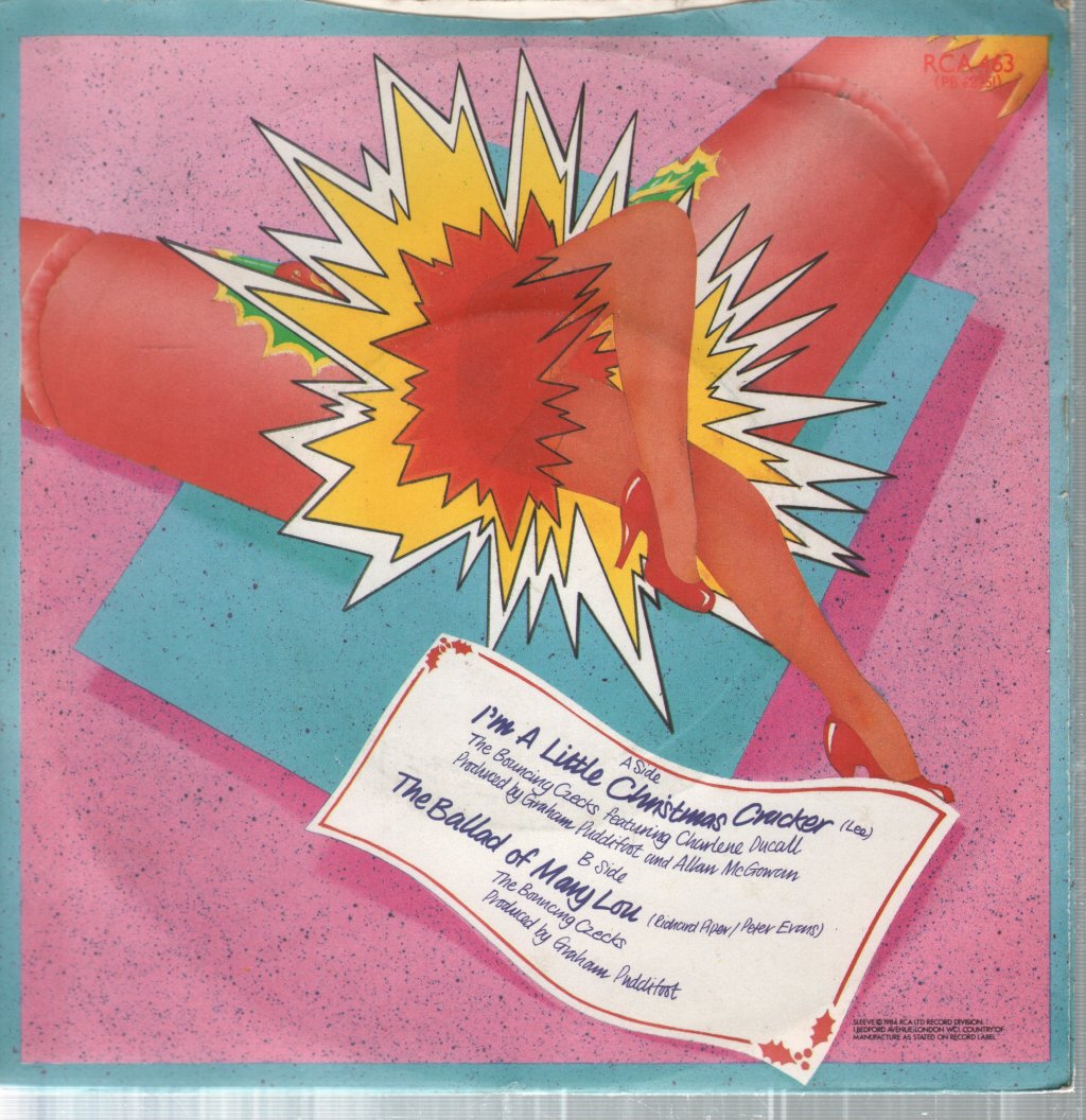 Bouncing Czecks - I'm A Little Christmas Cracker - 7 Inch